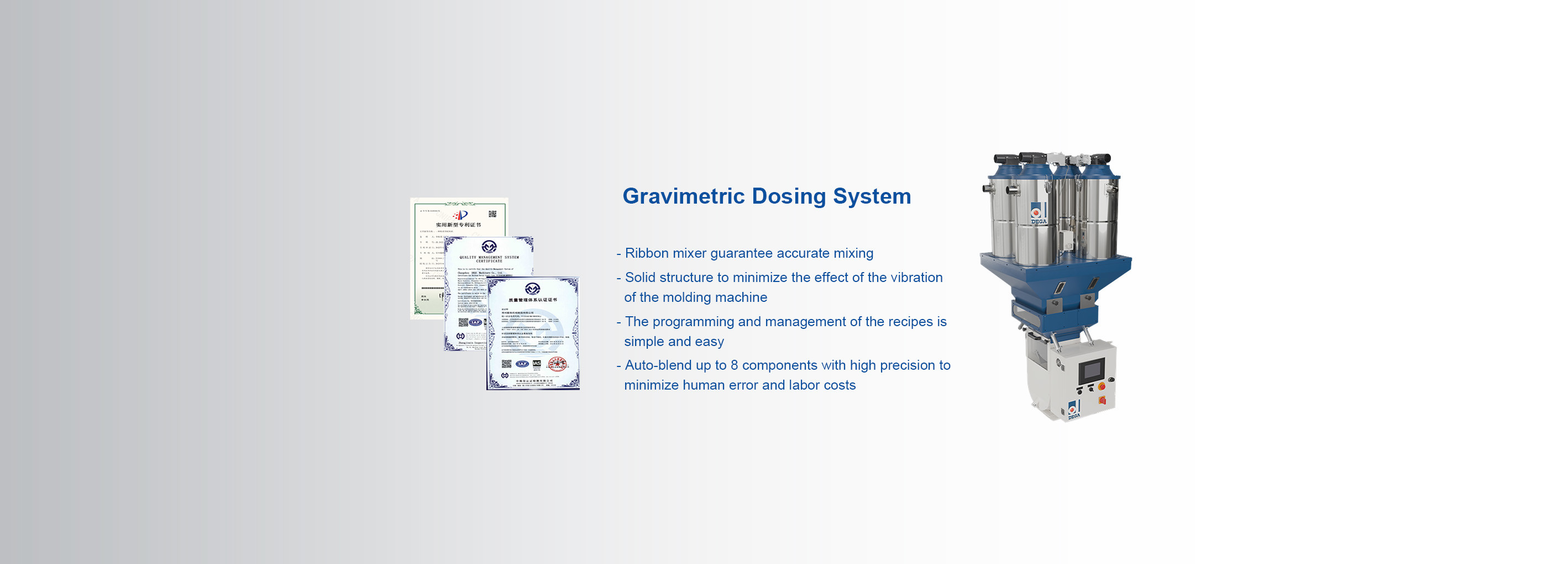 qualità Sistema di dosaggio gravimetrico fabbrica